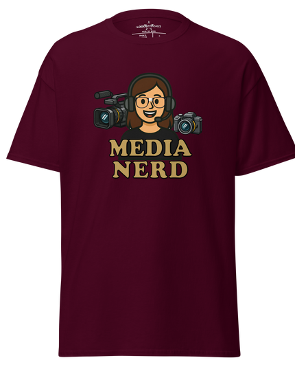Media Nerd Tee — Girl