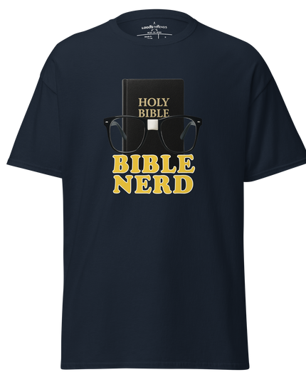 Bible Nerd Tee — Book Edition
