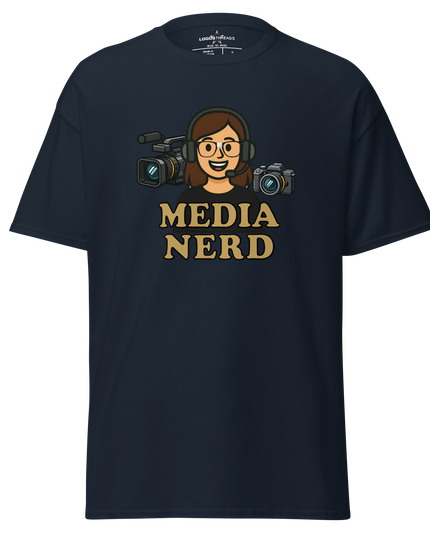 Media Nerd Tee — Girl