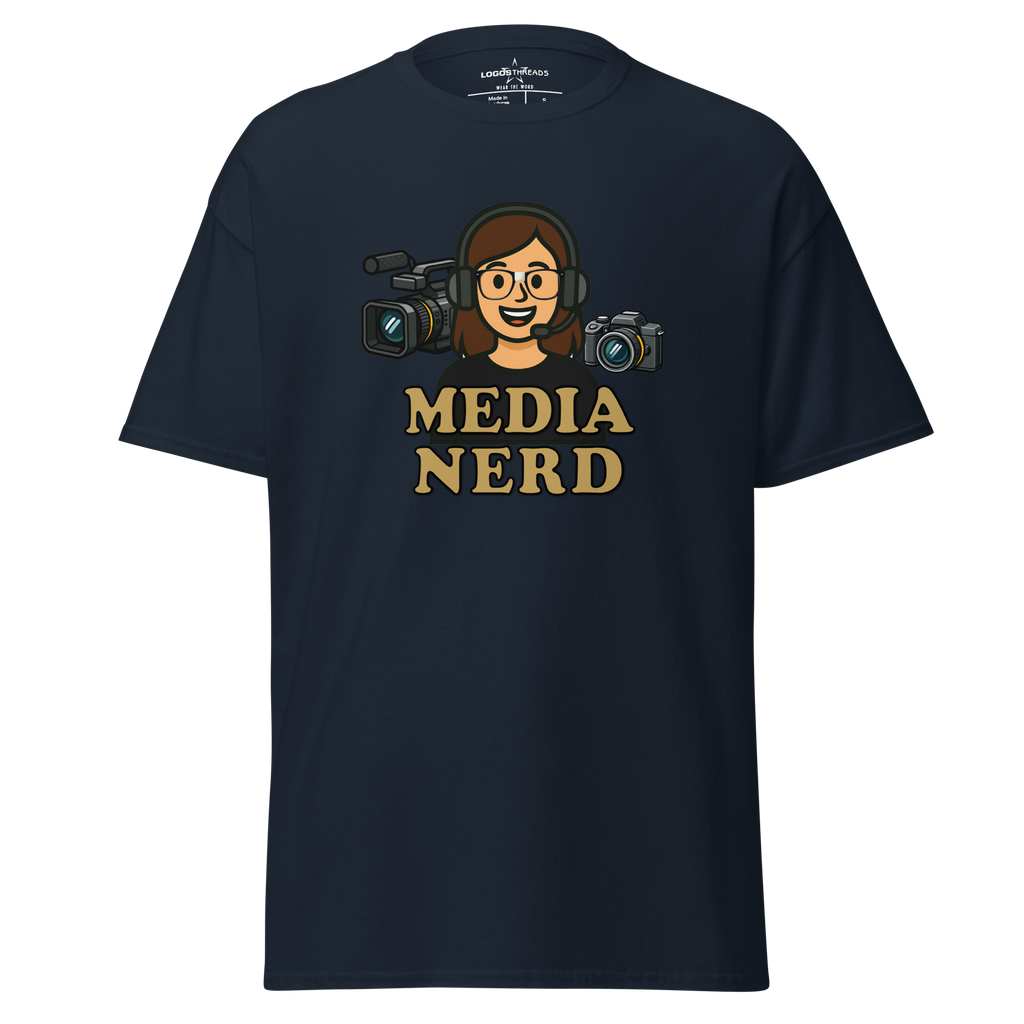 Media Nerd Tee — Girl