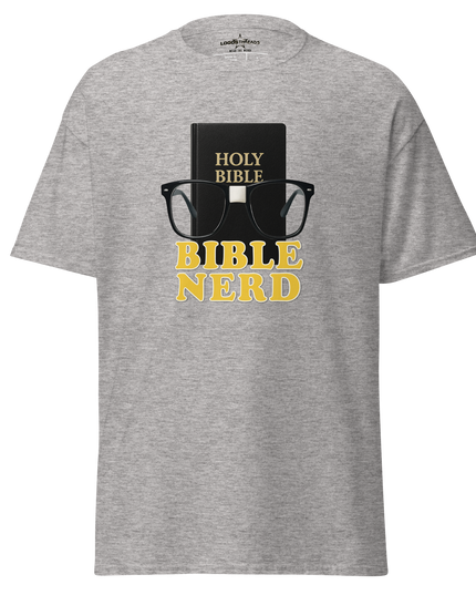 Bible Nerd Tee — Book Edition