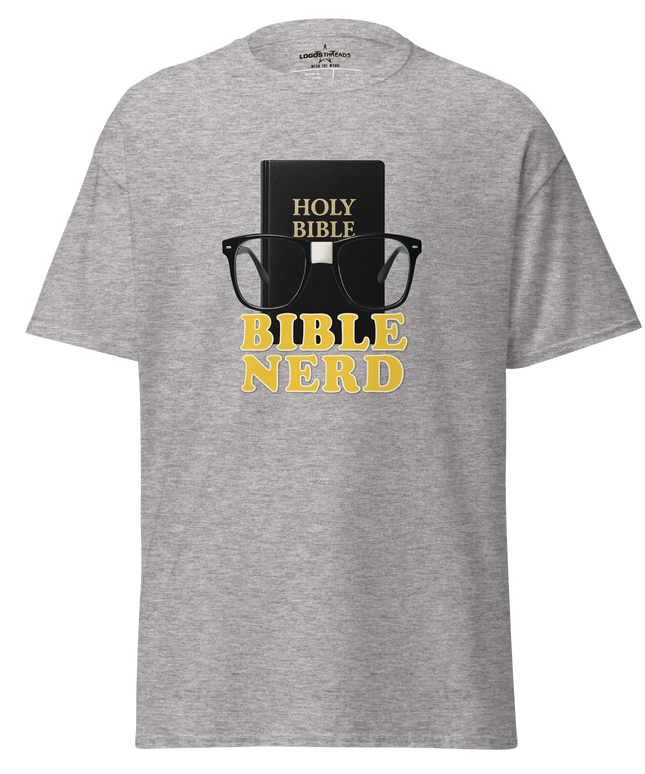 Bible Nerd Tee — Book Edition