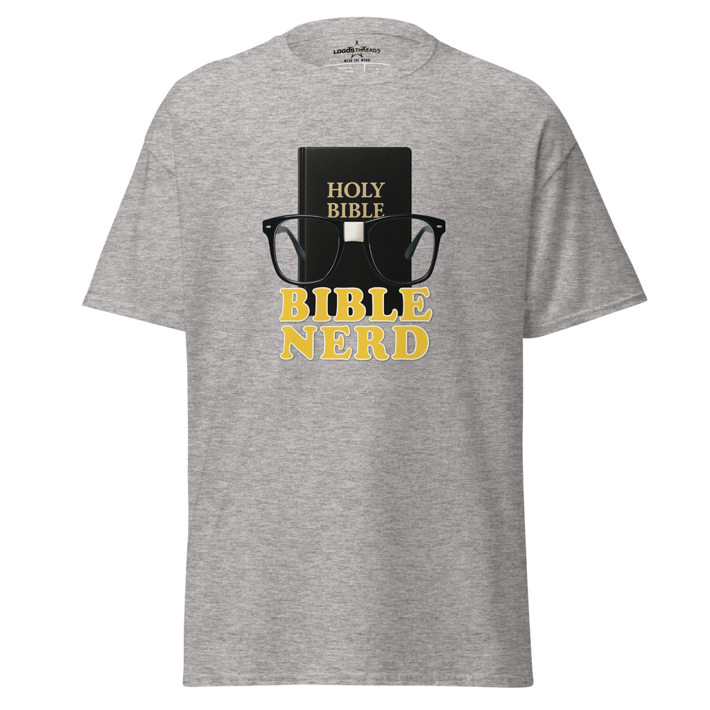 Bible Nerd Tee — Book Edition