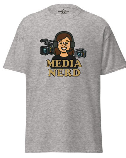 Media Nerd Tee — Girl
