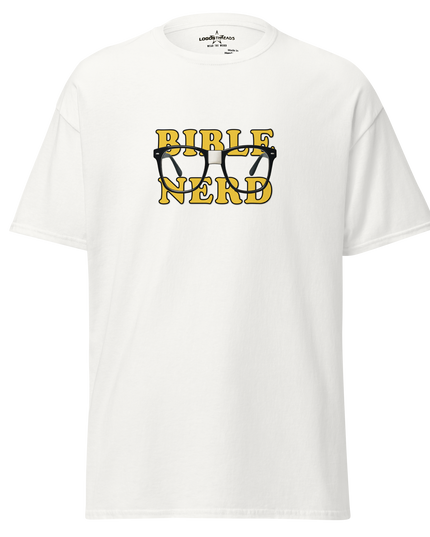 Bible Nerd Tee — Minimalist Edition