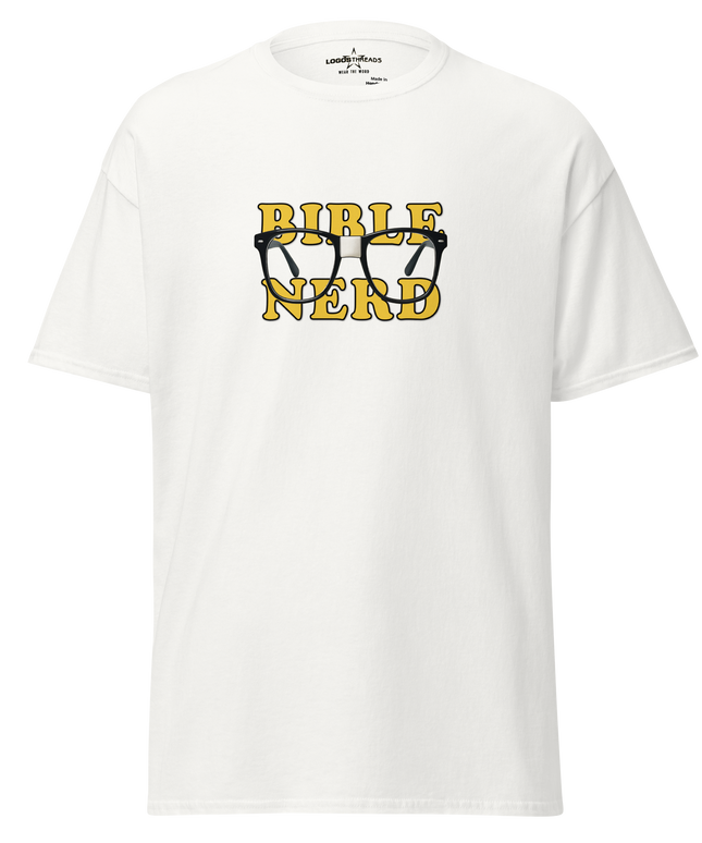 Bible Nerd Tee — Minimalist Edition