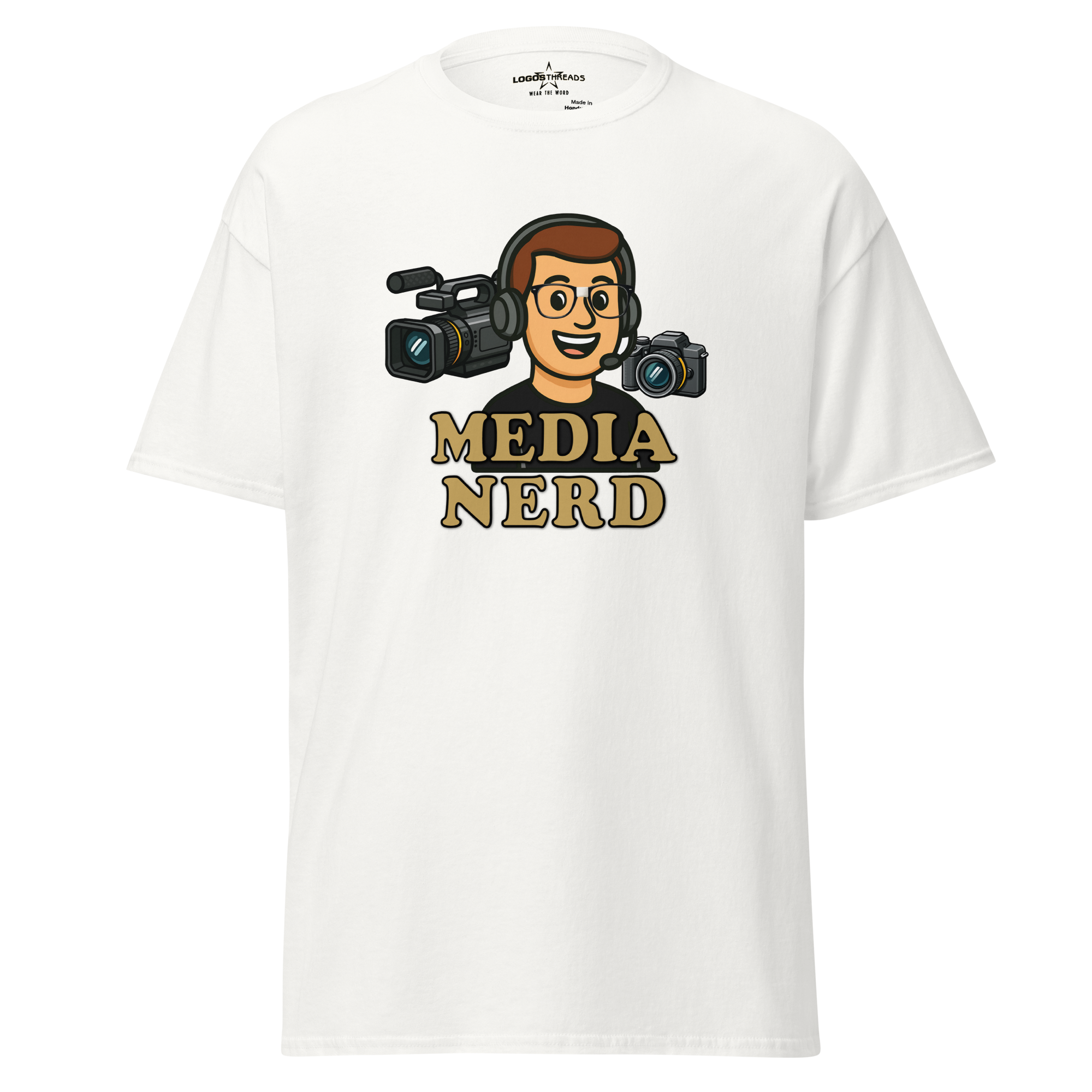 Media Nerd Tee — Guy