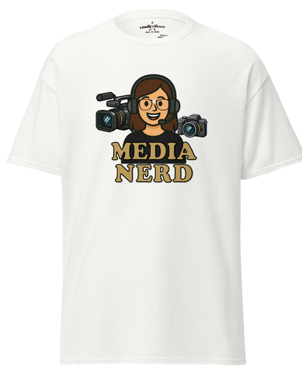 Media Nerd Tee — Girl