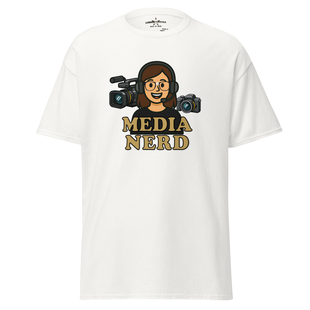 Media Nerd Tee — Girl