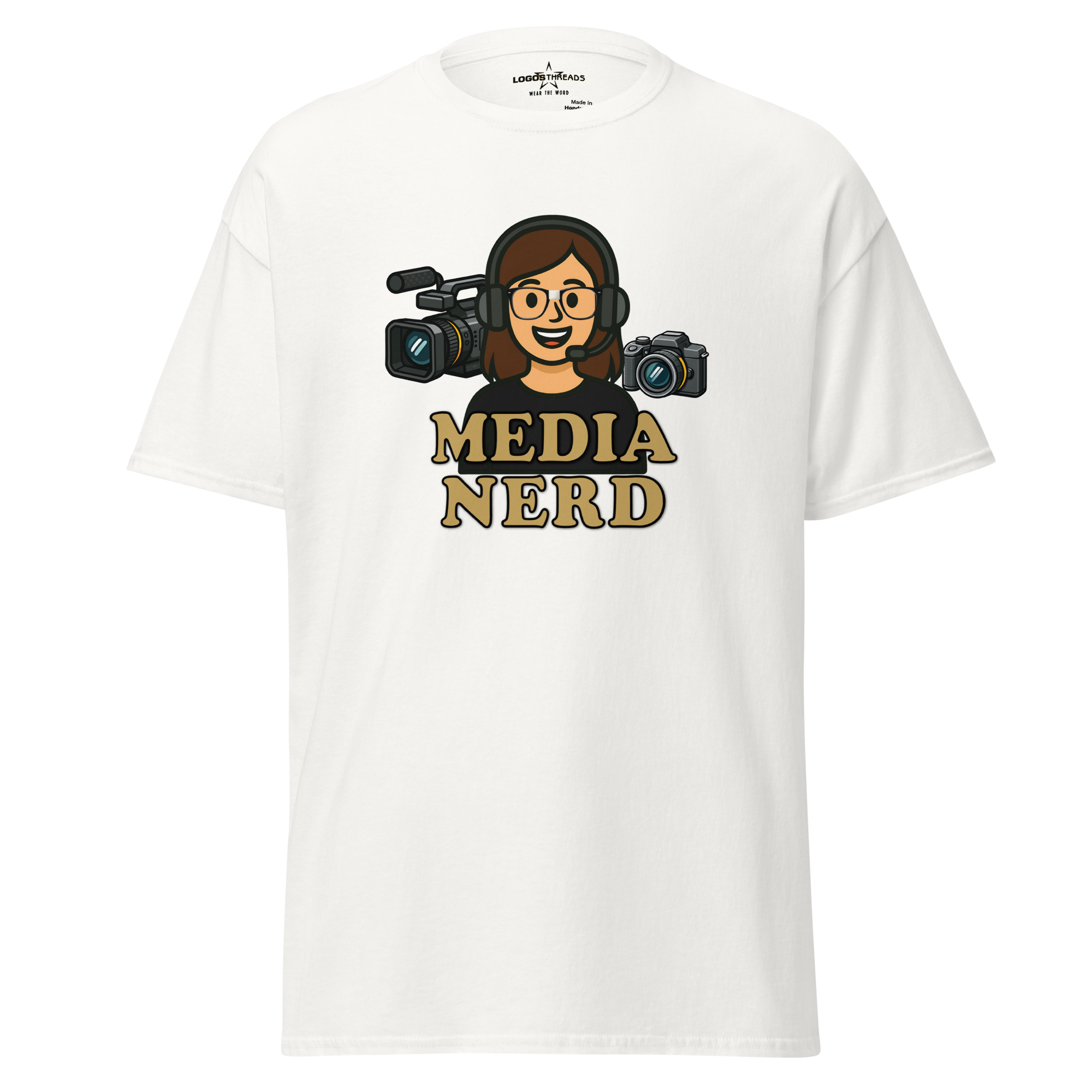 Media Nerd Tee — Girl