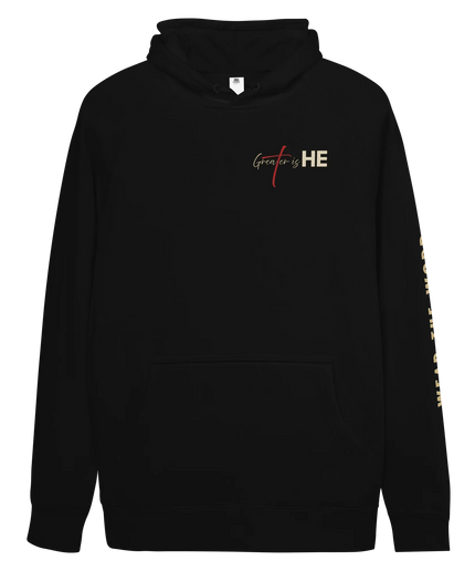 Greater is HE Hoodie (AU Edition)