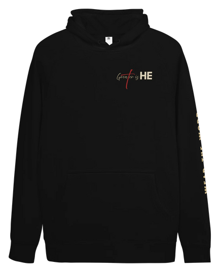 Greater is HE Hoodie (AU Edition)