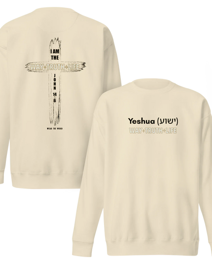 Yeshua Sweatshirt (WW Edition – Bone) – Ships from USA