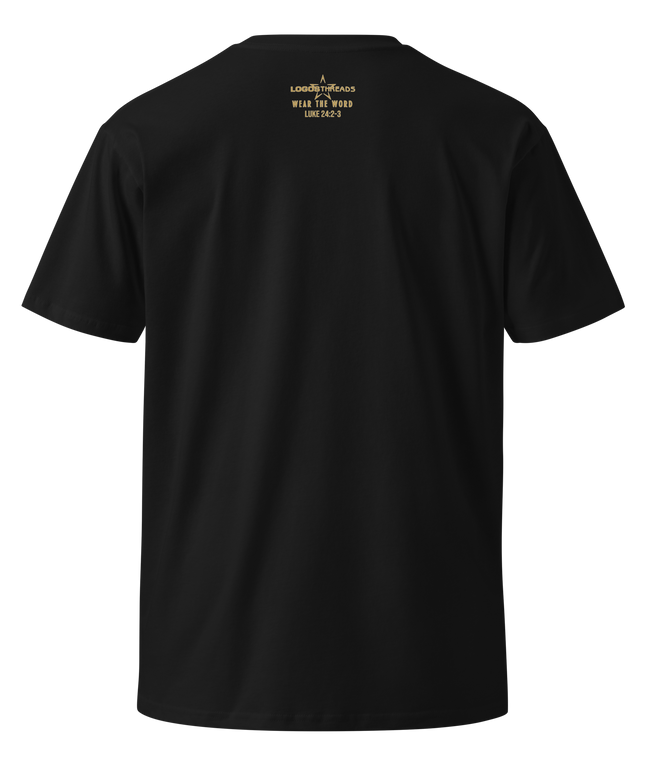 It’s Empty Tee (AU Dark Edition) | Minimal Christian T-Shirt | Logos Threads