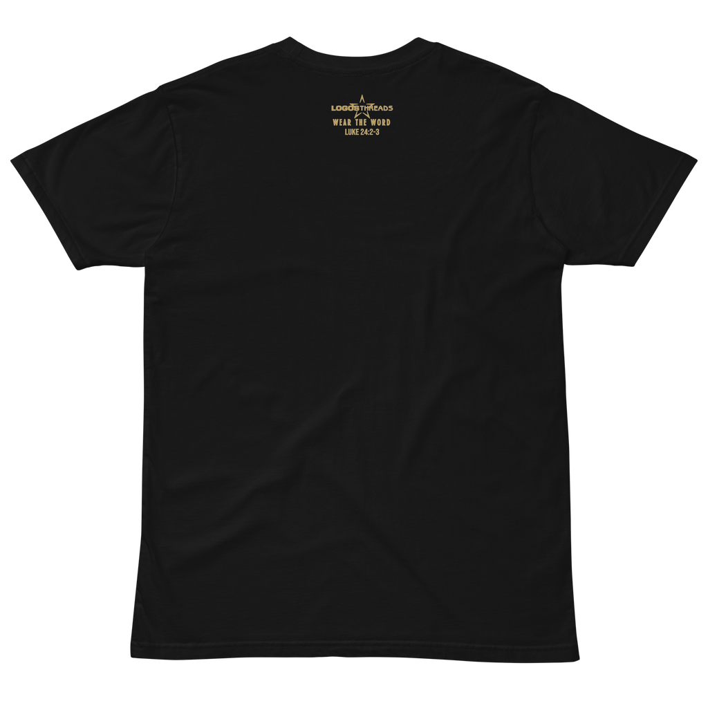 It’s Empty Tee (AU Dark Edition) | Minimal Christian T-Shirt | Logos Threads