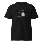 It’s Empty Tee (AU Dark Edition) | Minimal Christian T-Shirt | Logos Threads