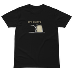 It’s Empty Tee (AU Dark Edition) | Minimal Christian T-Shirt | Logos Threads