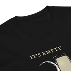 It’s Empty Tee (AU Dark Edition) | Minimal Christian T-Shirt | Logos Threads