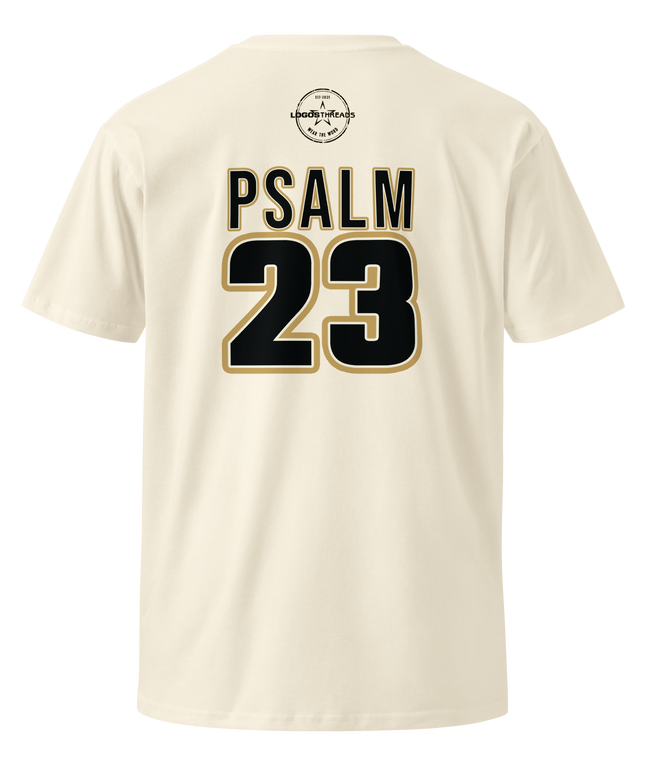 Psalm 23 Tee (Light Edition)  | Minimal Christian T-Shirt | Logos Threads