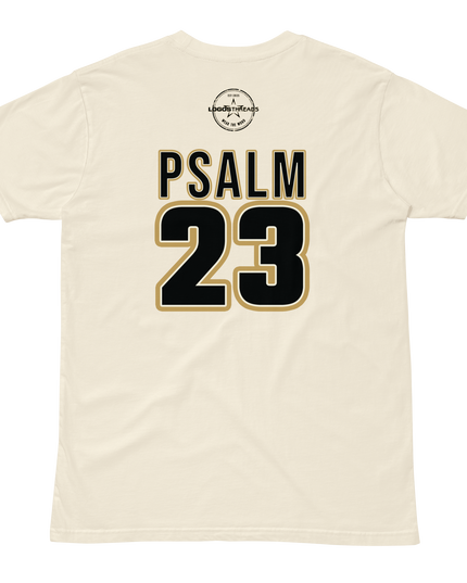 Psalm 23 Tee (Light Edition)  | Minimal Christian T-Shirt | Logos Threads