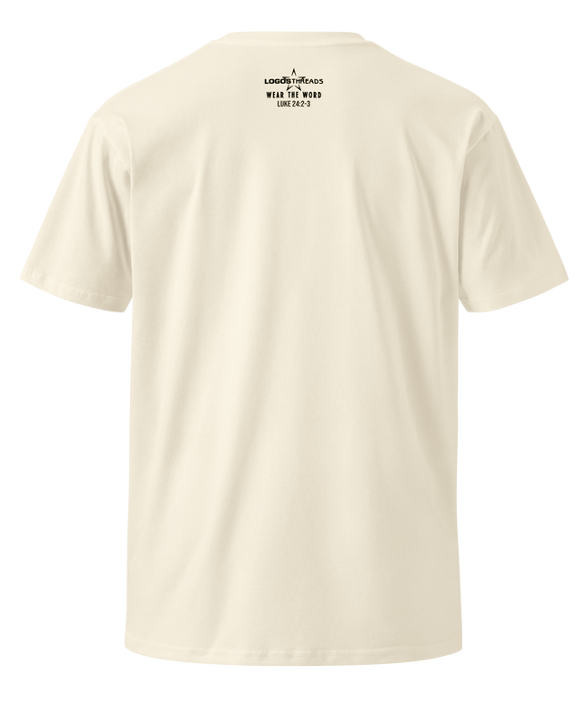 It’s Empty Tee (AU Light Edition) | Minimal Christian T-Shirt | Logos Threads