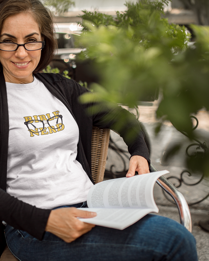 Bible Nerd Tee — Minimalist Edition